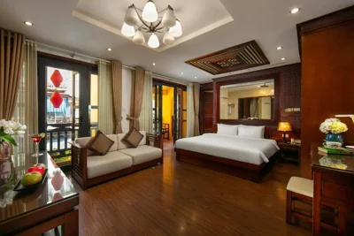 Ancient Suite with Balcony — Hanoi Nostalgia Hotel & Spa